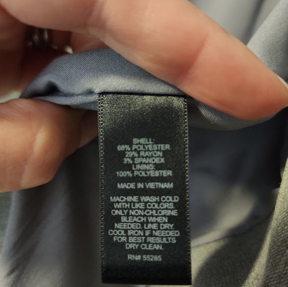 Express 3/4 Sleeve Grey Suit Set - Picture 4 of 8